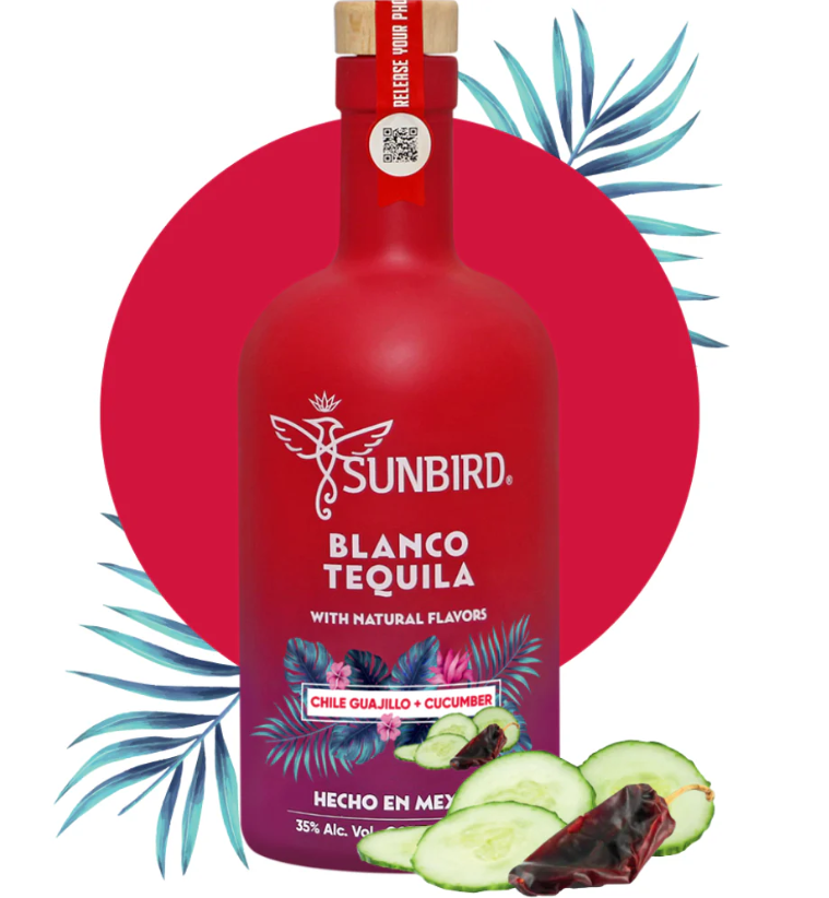 Sunbird Chile Guajillo + Cucumber Blanco Tequila at CaskCartel.com