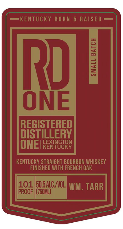 Wm. Tarr RD One Finished With French Oak Kentucky Straight Bourbon Whiskey