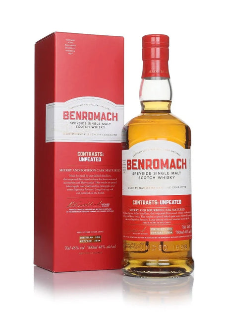 Benromach Contrasts: Unpeated 2014 (Bottled 2024) Single Malt Scotch Whisky | 700ML at CaskCartel.com