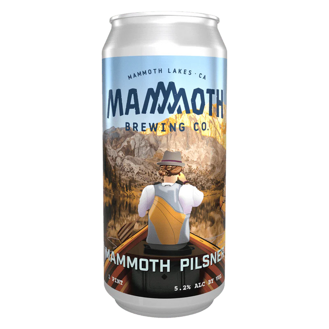 Mammoth Brewing Co. Mammoth Pilsner | (4)*473ML at CaskCartel.com