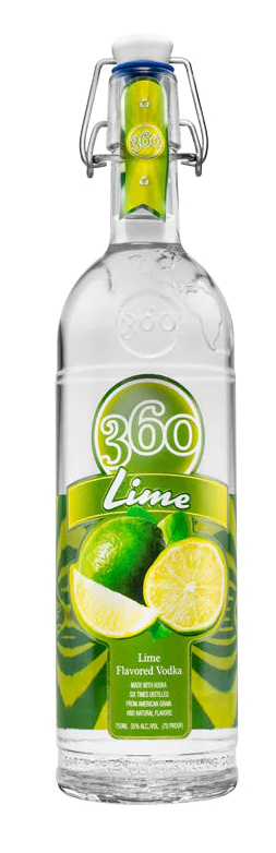 360 Lime Flavored Vodka at CaskCartel.com