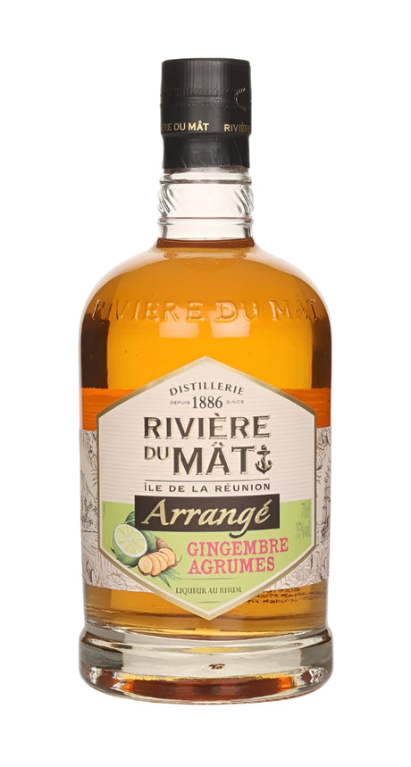 Rivière du Mât Rhum Arrangé Gingembre Agrumes (Ginger) | 700ML at CaskCartel.com