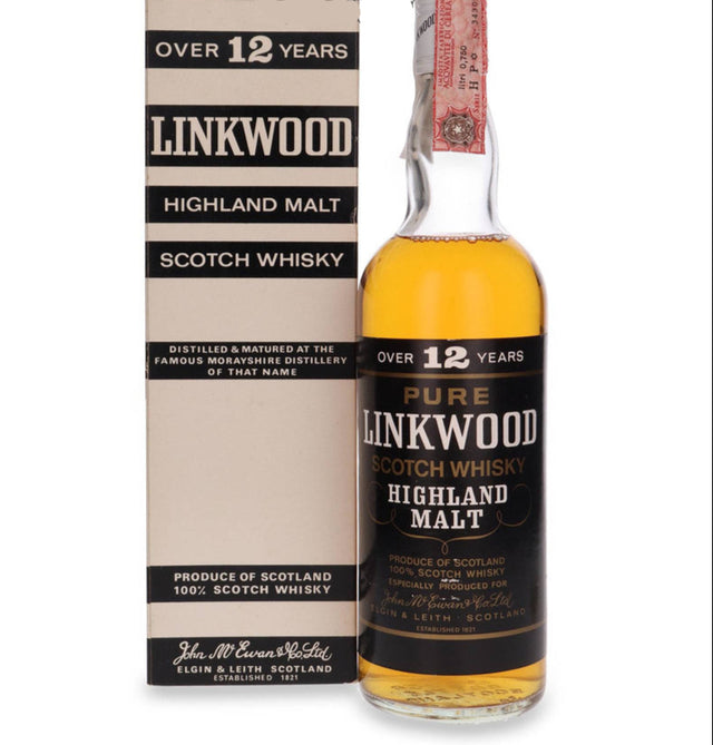 Linkwood 12 Year Old Pure Highland Malt (Bottled 1970s) Scotch Whisky at CaskCartel.com