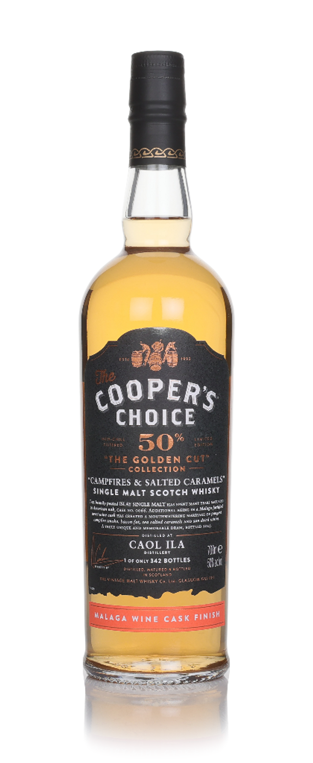Caol lla "Campfires & Salted Caramels" - The Cooper's Choice The Golden Cut Collection Single Malt Scotch Whisky | 700ML at CaskCartel.com