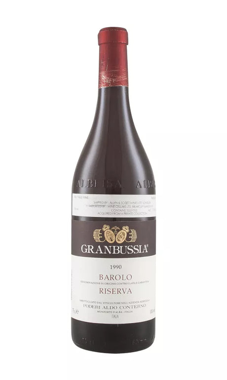 1990 | Poderi Aldo Conterno | Granbussia at CaskCartel.com