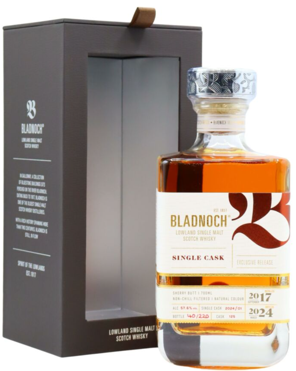 Bladnoch Single Sherry Cask #125 2017 7 Year Old Whisky | 700ML at CaskCartel.com