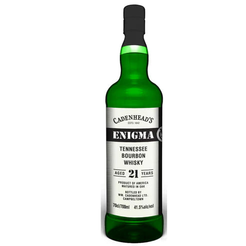 Cadenheads Limited Enigma Edition Matured In Oak Tennessee 21 Year Old Straight Bourbon Whiskey | 700ML at CaskCartel.com