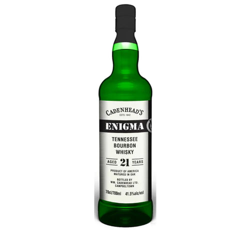 Cadenheads Limited Enigma Edition Matured In Oak Tennessee 21 Year Old Straight Bourbon Whiskey | 700ML at CaskCartel.com