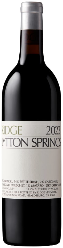 2023 | Ridge Vineyards | Lytton Springs at CaskCartel.com