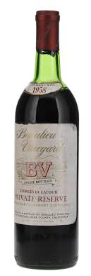 1958 | Beaulieu Vineyard | BV Georges de Latour Private Reserve Cabernet Sauvignon at CaskCartel.com