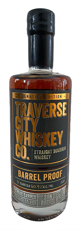 Traverse City Whiskey Co. 8 Year Old Barrel Proof SDBB Private Select Straight Bourbon Whiskey