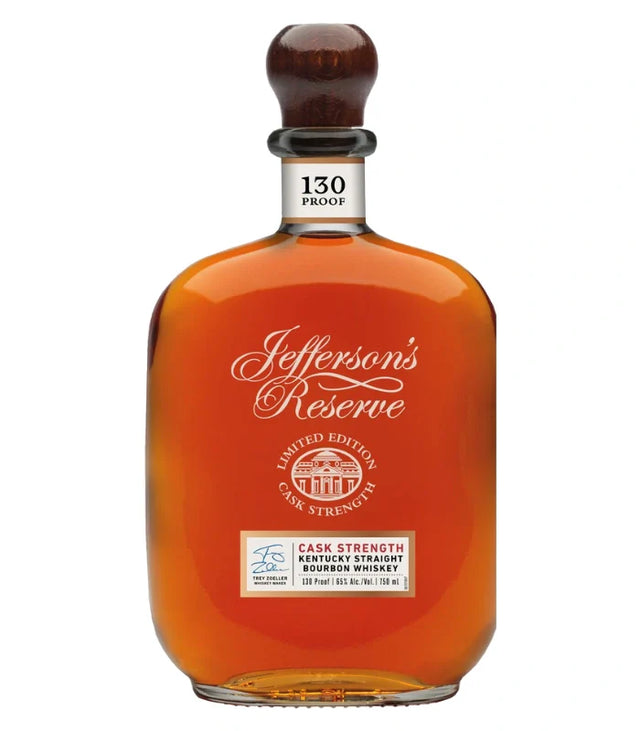 Jefferson's Reserve 8 Year Old Cask Limited Edition 130 Proof Strength Kentucky Straight Bourbon Whiskey at CaskCartel.com