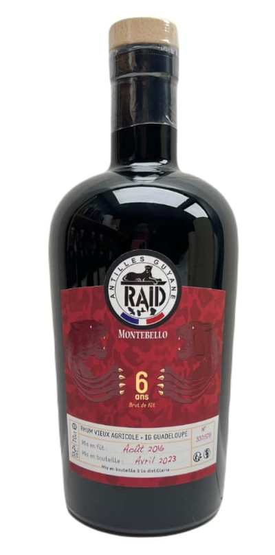 Montebello Raid 6 Year Old Brut De Fut | 500ML at CaskCartel.com