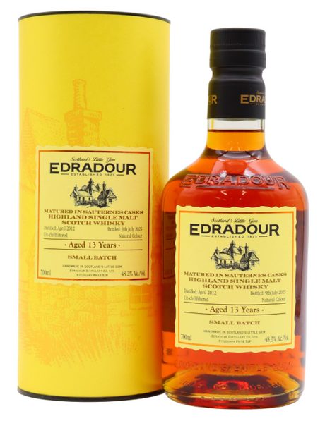 Edradour Sauternes Cask Small Batch 13 Year Old · 2012 Vintage Single Malt Scotch Whisky | 700ML at CaskCartel.com