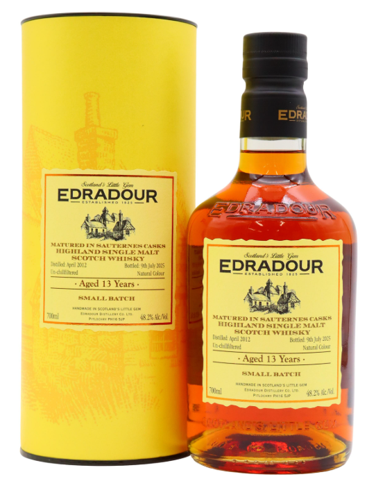 Edradour Sauternes Cask Small Batch 13 Year Old · 2012 Vintage Single Malt Scotch Whisky | 700ML at CaskCartel.com