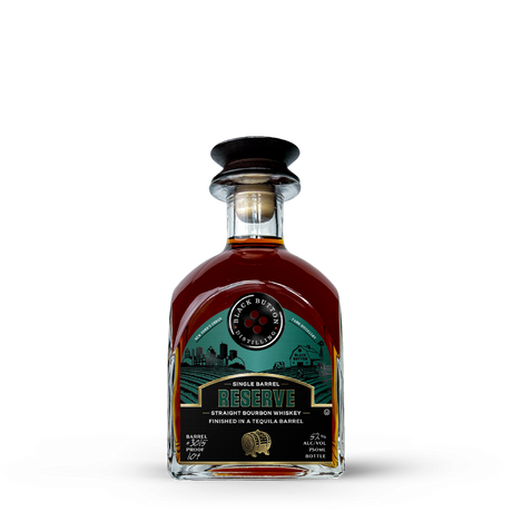 Black Button Tequila Barrel Finished Bourbon | 750ML at CaskCartel.com