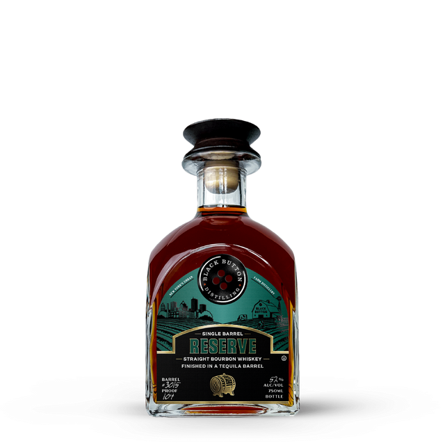 Black Button Tequila Barrel Finished Bourbon | 750ML at CaskCartel.com