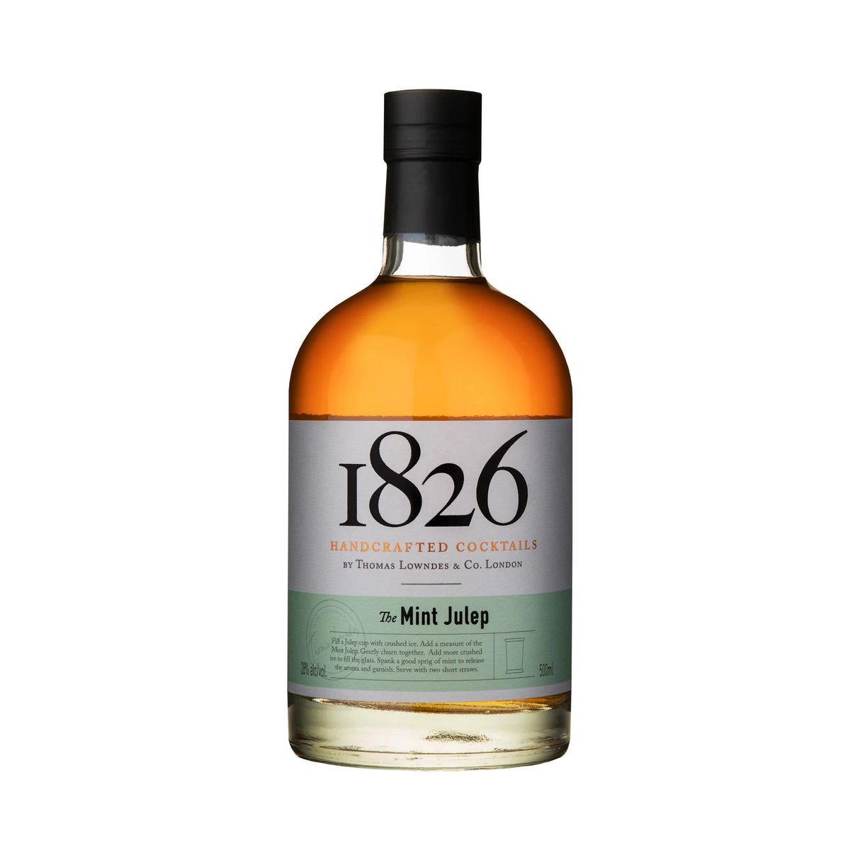 1826 Mint Julep Handcrafted Cocktail | 500ML at CaskCartel.com
