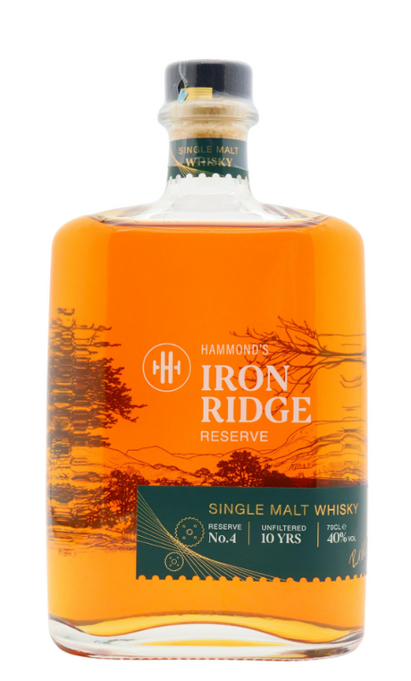Hammonds Iron Ridge Reserve No.4 (Richard Hammond) 10 Year Old English Single Malt Whisky | 700ML at CaskCartel.com