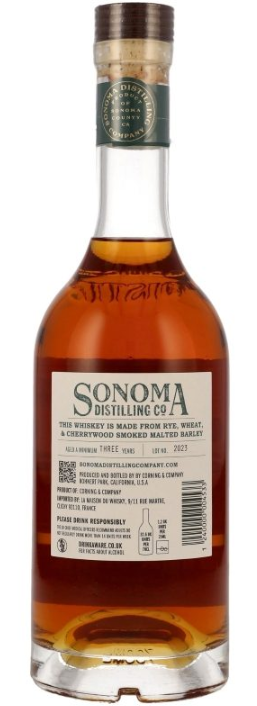 Sonoma California Smoked Rye Whiskey | 700ML at CaskCartel.com
