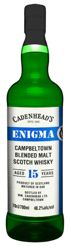 Cadenhead's Engima 15 Year Campbeltown Blended Malt Scotch Whisky | 700ML at CaskCartel.com