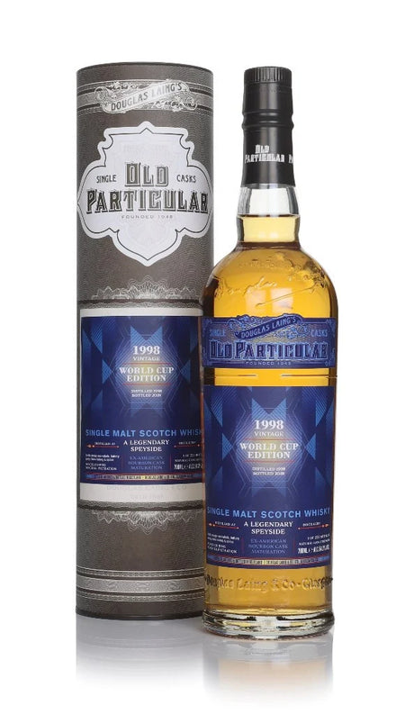 Legendary Speyside Vintage 1998 World Cup Edition - Old Particular (Douglas Laing) Single Malt Scotch Whisky | 700ML at CaskCartel.com