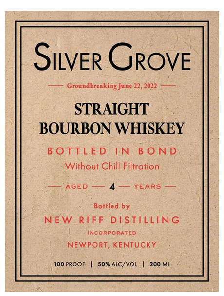Silver Grove Bottled in Bond Straight Bourbon Whiskey at CaskCartel.com