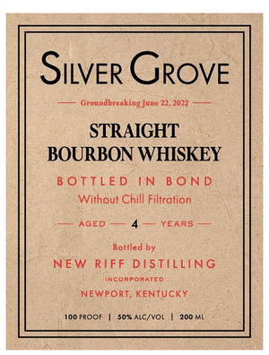 Silver Grove Bottled in Bond Straight Bourbon Whiskey at CaskCartel.com