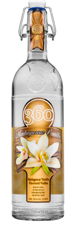 360 Madagascar Vanilla Vodka at CaskCartel.com
