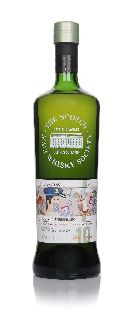 Glen Scotia 10 Year Old Cask #93.108 - Campbeltown Festival 2019 (The Scotch Malt Whisky Society) Single Malt Scotch Whisky | 700ML at CaskCartel.com