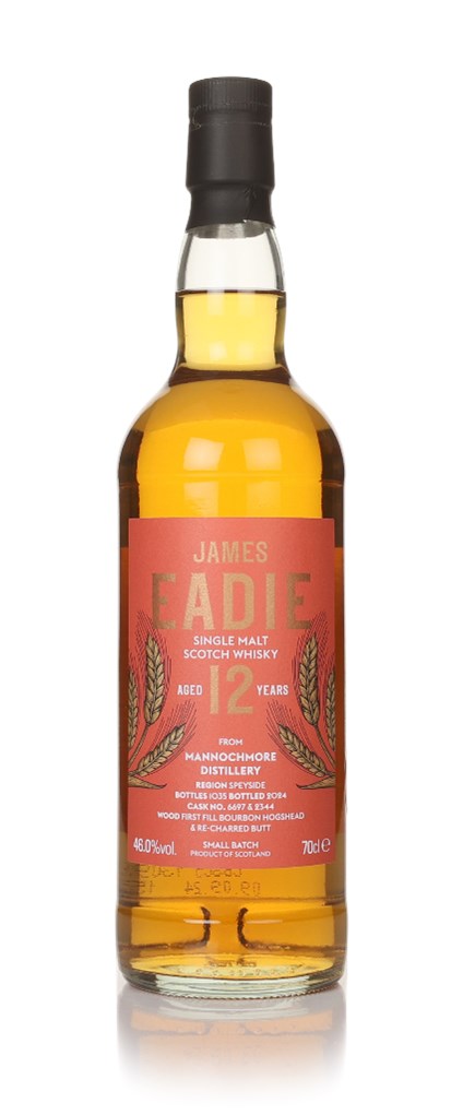 Mannochmore 12 Year Old Bottled 2024 Cask #6697 & #2344 Small Batch James Eadie Single Malt Scotch Whisky | 700ML at CaskCartel.com