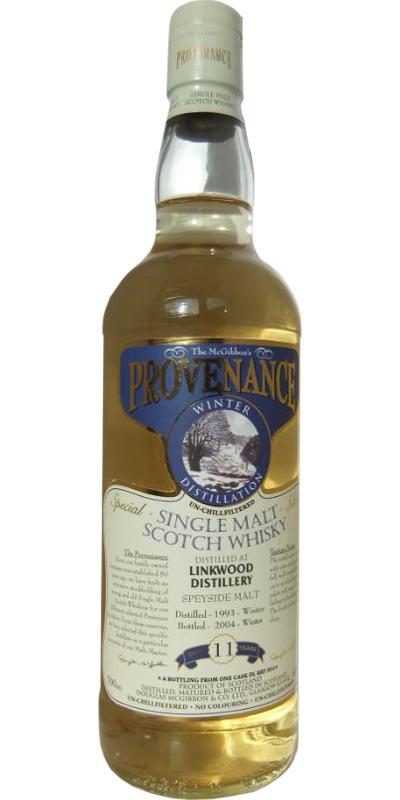 Linkwood 11 Year Old (D.1993 B.2004) Provenance Scotch Whisky | 700ML at CaskCartel.com