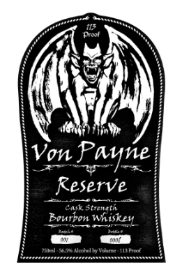 Von Payne 7 Year Old Reserve Cask Strength Bourbon Whisky at CaskCartel.com