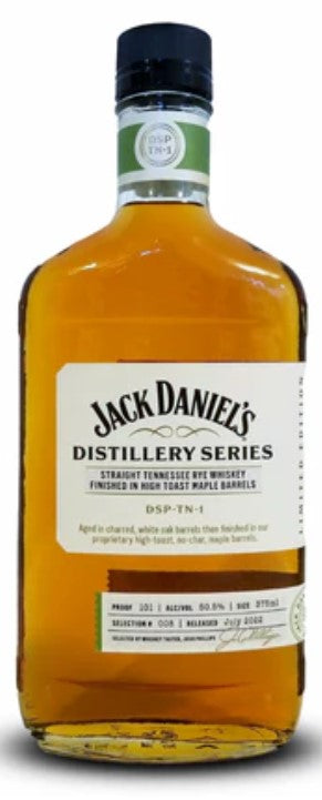 Jack Daniel's Distillery Series Straight Tennessee Rye Whiskey Finished in High Toast Maple Barrels #008 | 375ML at CaskCartel.com