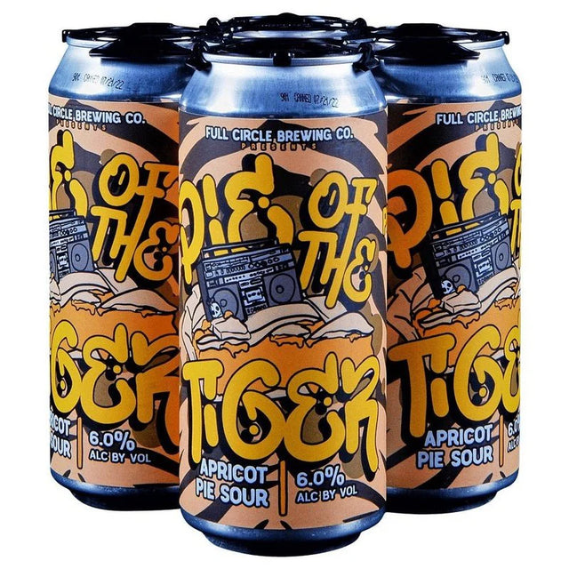 Full Circle Brewing Co. Pie of The Tiger Apricot Sour Ale Beer | (4)*473ML at CaskCartel.com