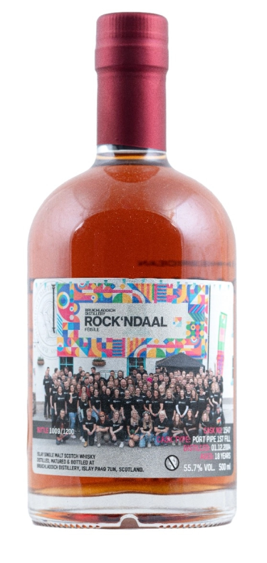 Bruichladdich Feis Ile 2023 18 Year Old Port Pipe Single Cask #1547 Single Malt Scotch Whisky | 500ML at CaskCartel.com