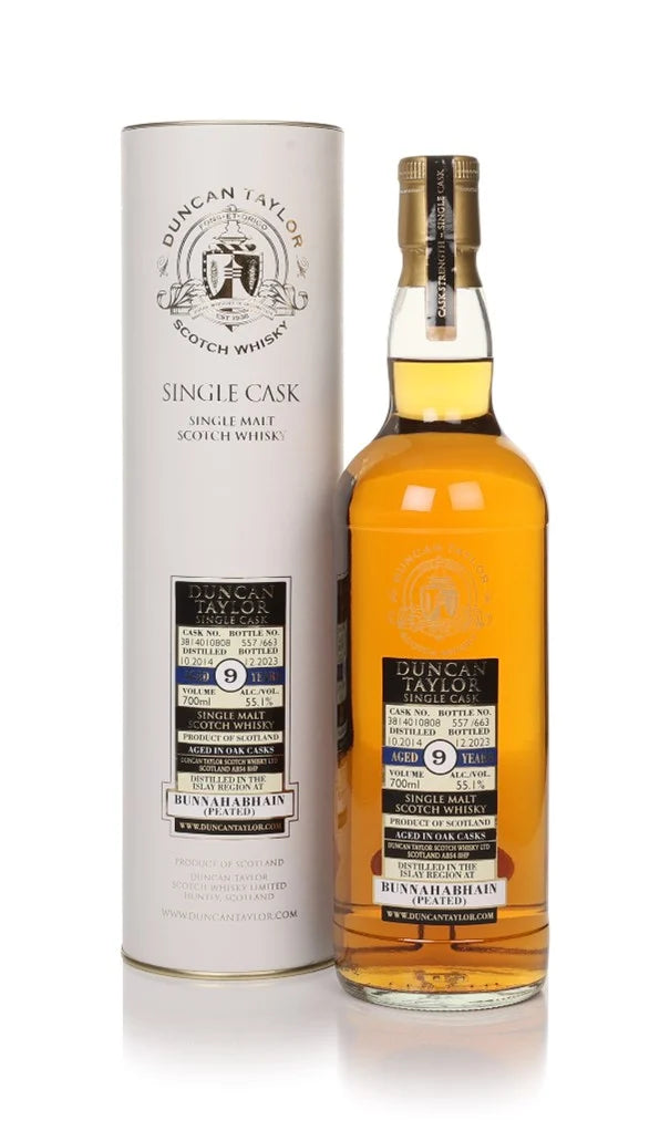 Bunnahabhain 9 Year Old 2014 Cask #3814010808 - Duncan Taylor Single Malt Scotch Whisky | 700ML