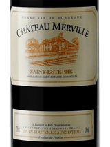 2001 | Chateau Merville | Saint-Estephe at CaskCartel.com