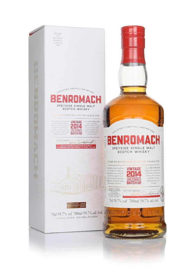 Benromach Cask Strength Vintage 2014 (Bottled 2023) - Batch #2 Single Malt Scotch Whisky | 700ML at CaskCartel.com