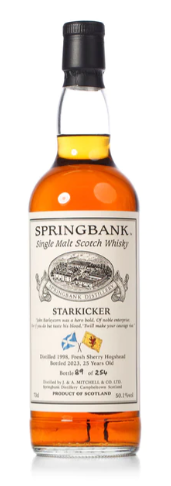 Springbank 1998 25 Year Old Starkicker Bottled 2023 Single Malt Scotch Whisky | 700ML at CaskCartel.com
