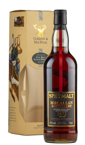 Macallan Speymalt 1972 Gordon & MacPhail Bottled 2008 Single Malt Scotch Whisky | 700ML at CaskCartel.com