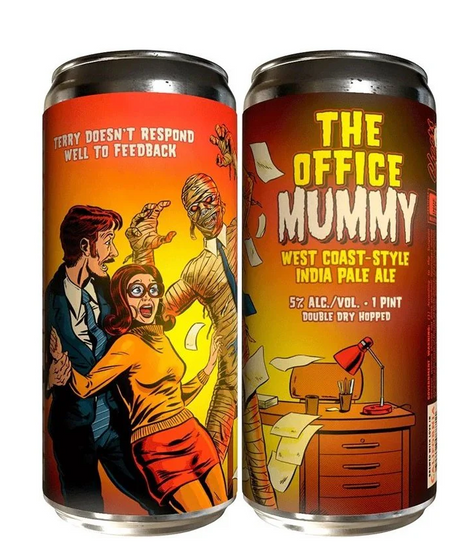 Paperback Brewing Co. The Office Mummy West Coast IPA Beer | (4)*473ML at CaskCartel.com