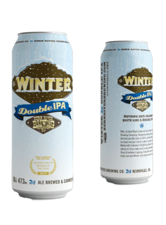 Kern River Winter Double IPA | (4)*473ML at CaskCartel.com