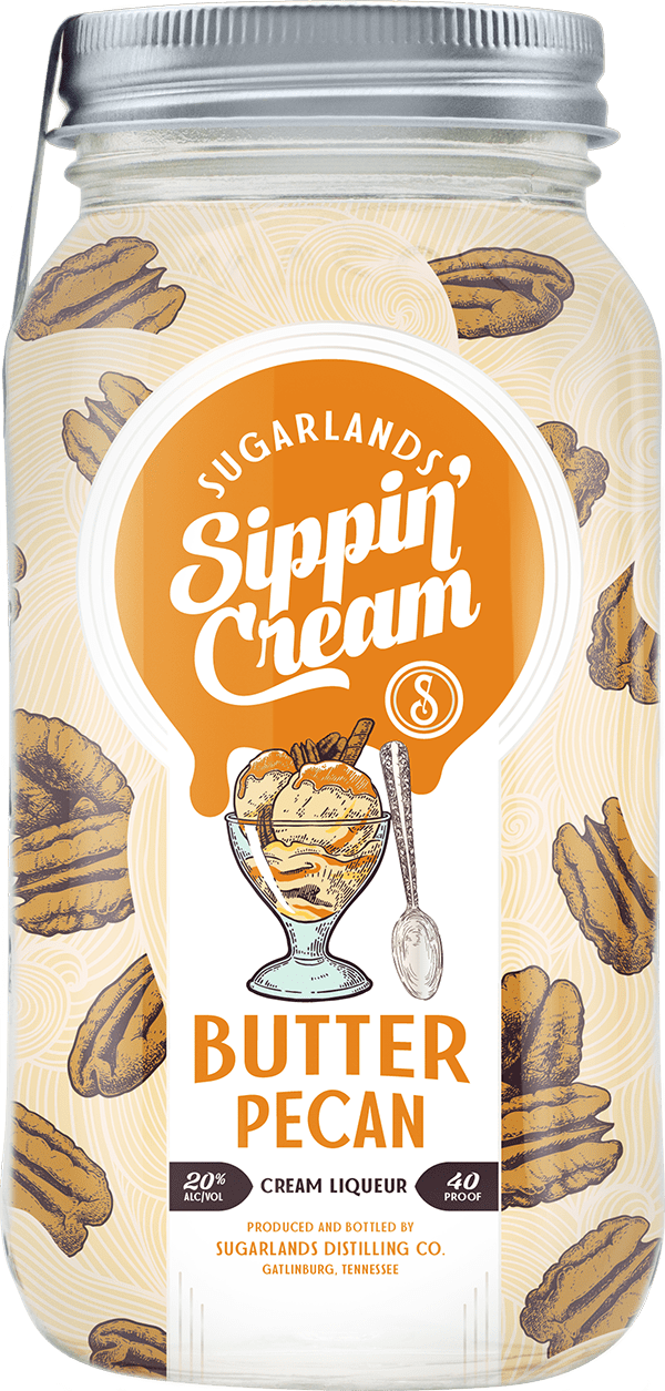 Sugarlands Butter Pecan Sippin’ Cream at CaskCartel.com