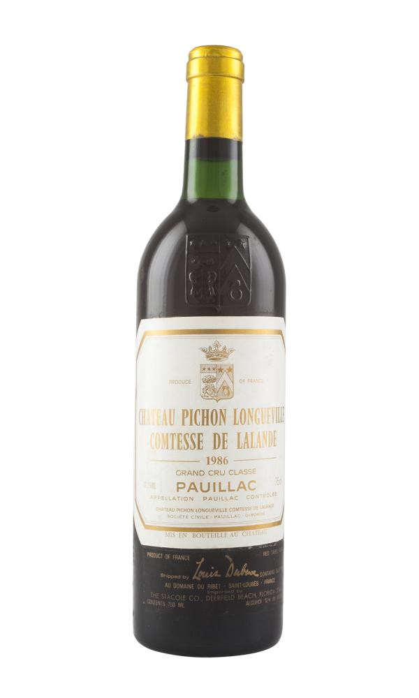 1986 | Château Pichon Longueville Comtesse de Lalande | Pauillac at CaskCartel.com