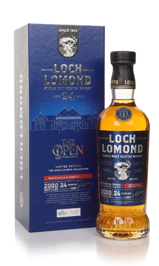 Loch Lomond 24 Year Old 2000 Open Course Collection 152nd Royal Troon 2024 Single Malt Scotch Whisky | 700ML at CaskCartel.com