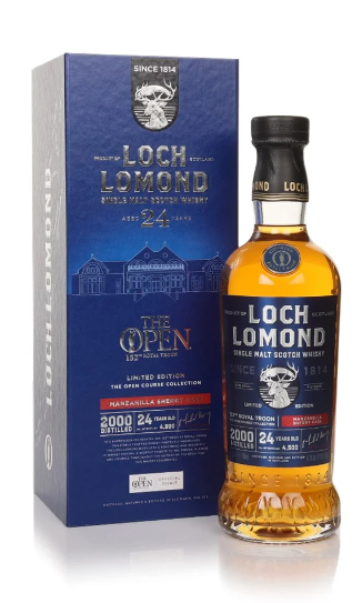 Loch Lomond 24 Year Old 2000 Open Course Collection 152nd Royal Troon 2024 Single Malt Scotch Whisky | 700ML