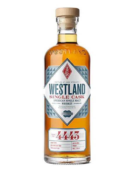 Westland Distillery Single Cask American Single Malt Cask No #4443 Whiskey | 700ML at CaskCartel.com