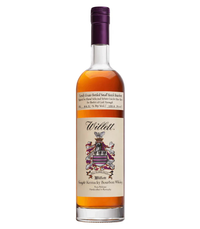 Willett Family Estate 4 Year Old Small Batch Cask Strength 128.6 Proof 2026 Blend Kentucky Straight Bourbon Whiskey at CaskCartel.com