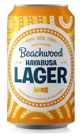 Beachwood Hayabusa Lager Beer | (6)*355ML at CaskCartel.com